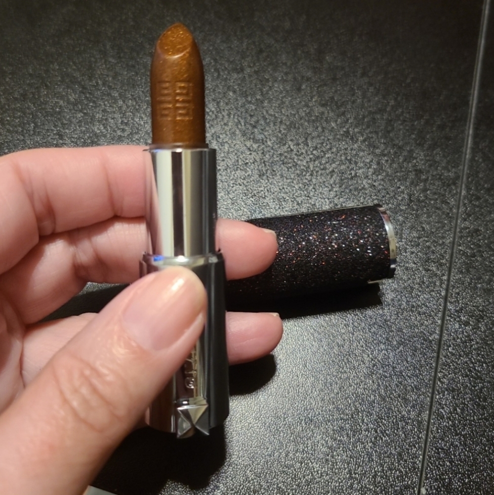 Givenchy Le Rouge Night Noir Lipstick - Sparkling Brown - Picture 5 of 6